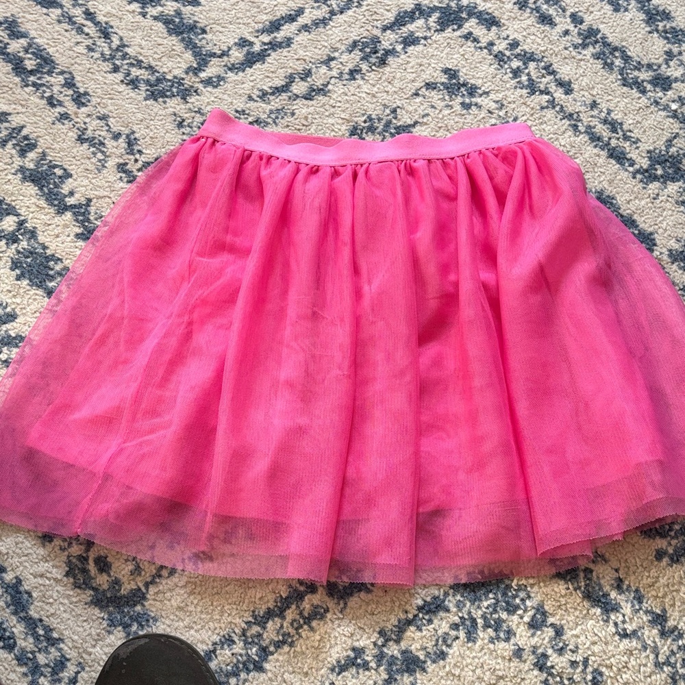 Jumping Beans Bright Pink Tulle Skort